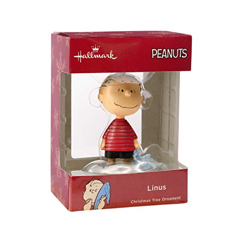 Hallmark Christmas Ornament Peanuts Linus With Blue Blanket #TOP2