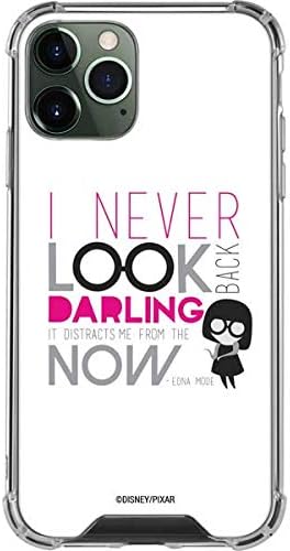 Skinit Clear Phone Case Compatible with iPhone 12 Pro - Officially Licensed Disney The Incredibles Edna Mode Art Design