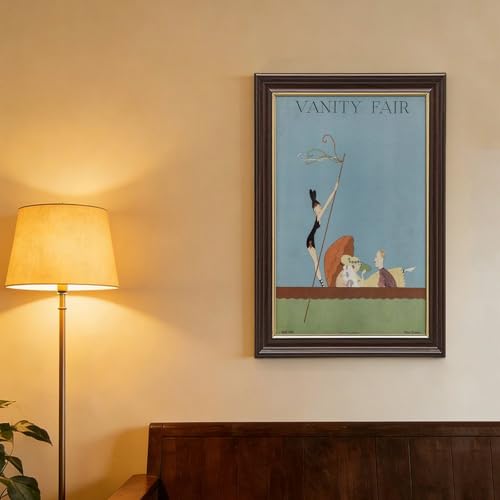 Toile vintage Vanity Fair de 1919 : l'affiche rétro parfaite pour votre salon