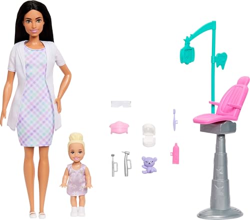 Barbie Dentist Playset with Toddler