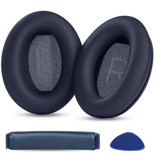 Coussinets Bose QC45 QC35 usés ? Réparez votre casque en cuir bleu