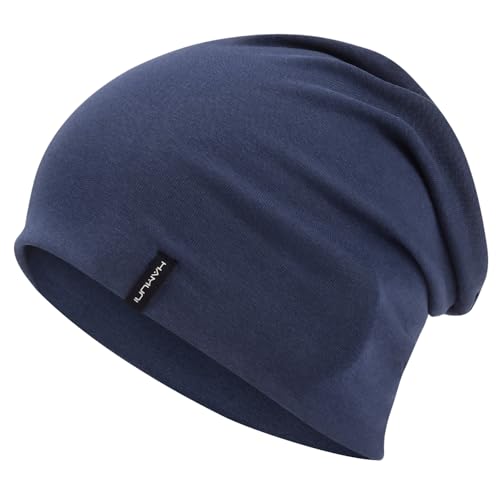 HAMUNI Slouchy Beanie Mütze Damen, Bequeme Baumwolle Mütze Herren,...