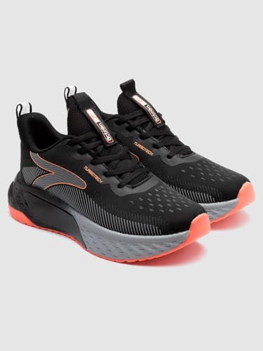 Image of Action | Athleo | TURBO-503 | Men's | Lace-Up | Running | Shoes | Trendy | Lightweight | Comfortable | Durable | Sports | Shoes
