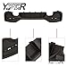 YOUNGERCAR Rear Bumper Lip for Compatible With 2015-2020 BMW 1 Series F20 F21 M135 M140 M Sport Matte Black Unpainted ABS Rear Diffuser