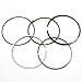 Glixal GY6 170cc 61mm Engine Rebuild Kit Big Bore Cylinder Kit with Cylinder Head Assy for 4-stroke 152QMI 157QMJ Moped Scooter ATV