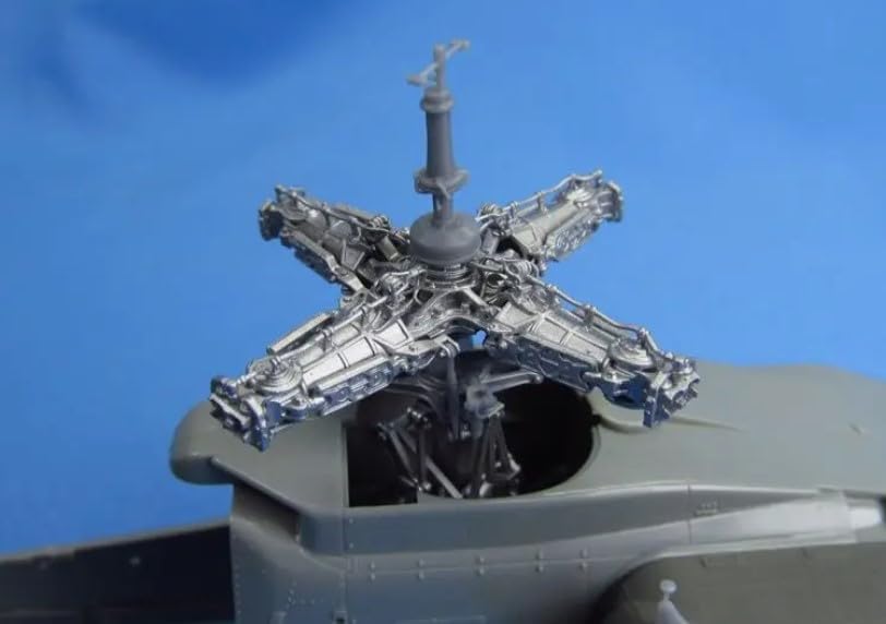 METALLIC DETAILS MDR48164 1/48 AH-64 Apache. Main Rotor Upgrade Set for Aircraft