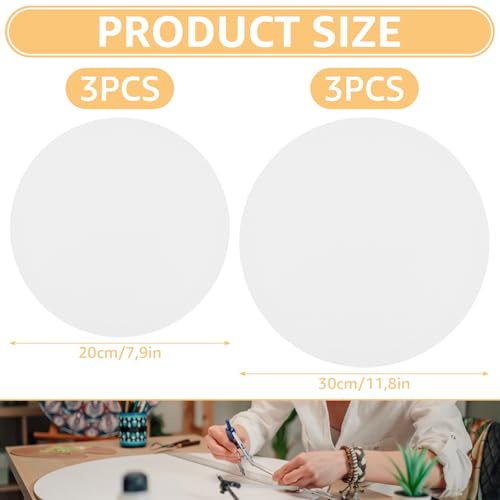 Toiles rondes à peindre APACALI pour décorer votre intérieur avec des créations artistiques DIY - 3
