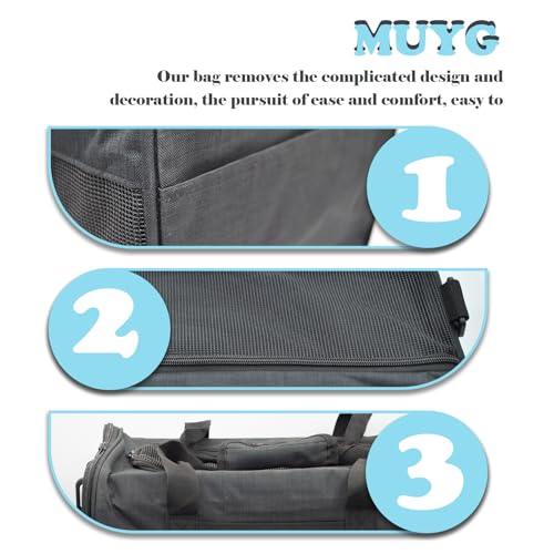 Image of Travel Carrier for Cats,Cat Soft-Sided Carriers Ventilated Breathable Foldable Kitten Carrier Soft Airline Approved Carrier for Small Dogs Kitty Puppies Under to 12 Lb(Black)