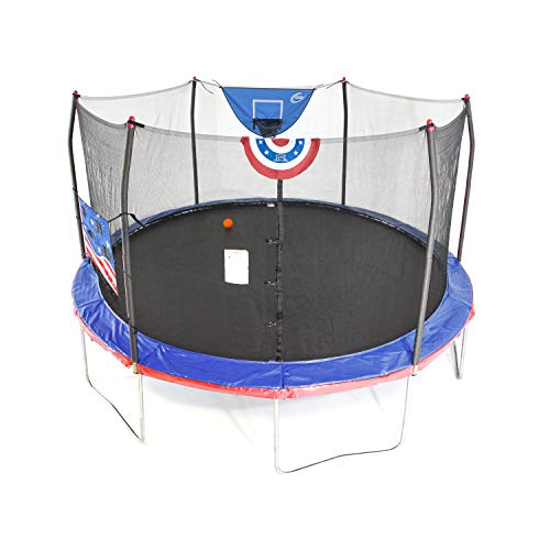 SKYWALKER TRAMPOLINES 15-FEET JUMP N’ DUNK TRAMPOLINE