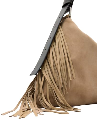 Edbury Suede Fringe, Mink Brown4