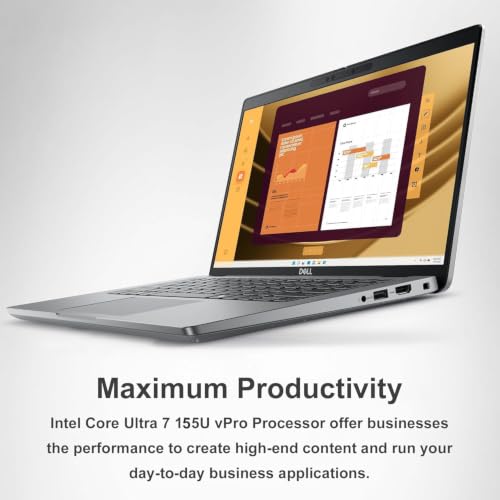 Image of Dell Latitude 5450 Business Laptop (14 inch FHD, Intel 12-Core Ultra 7 155U, 32GB DDR5 RAM, 1TB SSD), Backlit KB, 1080p Webcam, 2X Thunderbolt 4, Ethernet, HDMI, Win 11 Pro (Renewed)