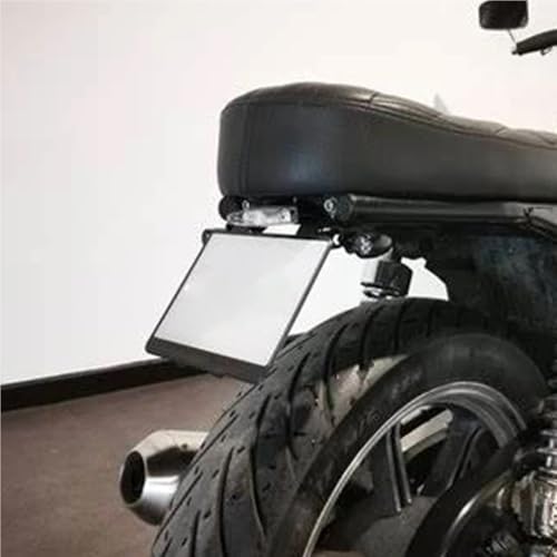 Support de plaque d'immatriculation moto finition premium Thruxton - 5