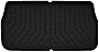 Mixsuper Custom Fit Cargo Liner for Chrysler Pacifica 2017-2023/Voyager 2020-2023, Behind The 3rd Row, All Weather Rear Cargo Mat Trunk Liner Black