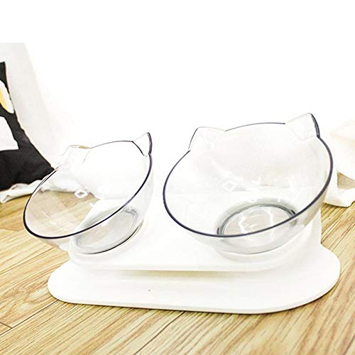 BianchiPatricia Bowls with Stand Pet Feeder Double...