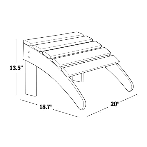 Sand Color Plastic, Stainless Steel Material Foldable Ottoman Outdoor Patio Furniture 18.7 in. D X 20 in. W X 13.5 in. H Size, Weather Uv & Fade Resistant | All Season Pretty Tan Shade, Durable