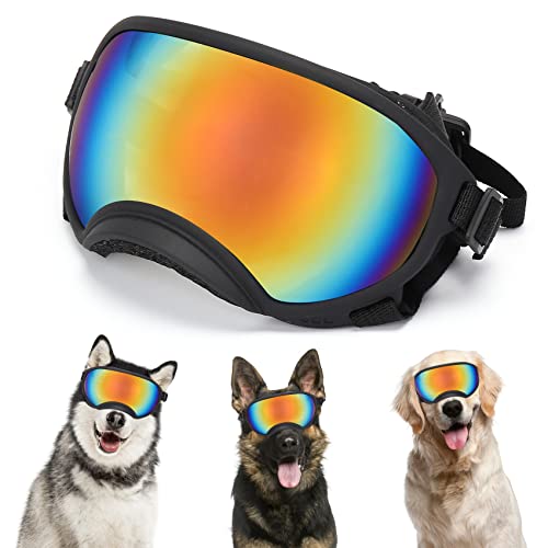Dog Sunglasses Large Dog Sunglasses Dog Goggles Uv Protection Pet Glasses with Adjustable Strap for Large and Medium Dog  Cucciolini Doodles Dog sunglasses large dog sunglasses dog goggles uv protection pet glasses with adjustable strap for large and medium dog   cucciolini doodles