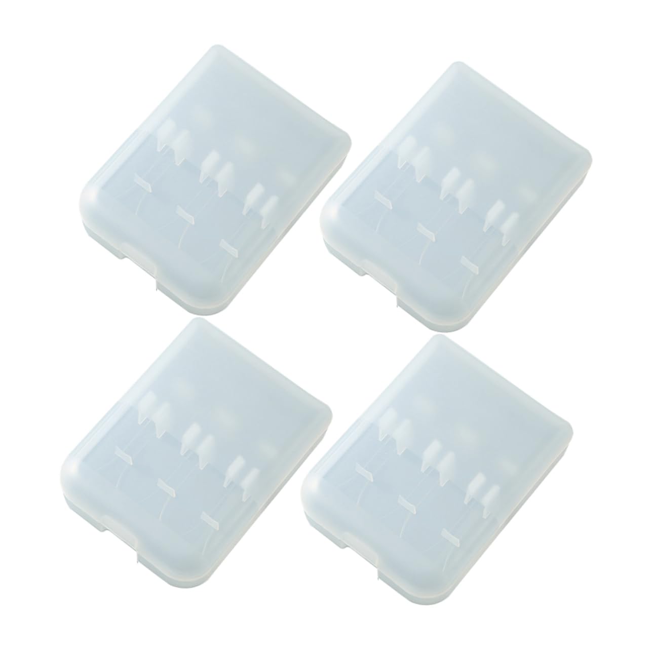Baluue 4 Sätze Für Zahnbürstenköpfe Tragbares Etui Für Den Bürstenkopf Kleines Etui Für Bürstenköpfe Reiseversorgung Kleiner Fall Reisezubehör Plastik 4 Stück * 4