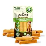 EcoKind Pet Treats Himalayan Gold Yak Dog Chews | Grade A Quality, 100% Natural, Healthy & Safe for Dogs, Odorless, Treat for Dogs, Keeps Dogs Busy & Enjoying, Indoors & Outdoor Use (3 lb. Bag)