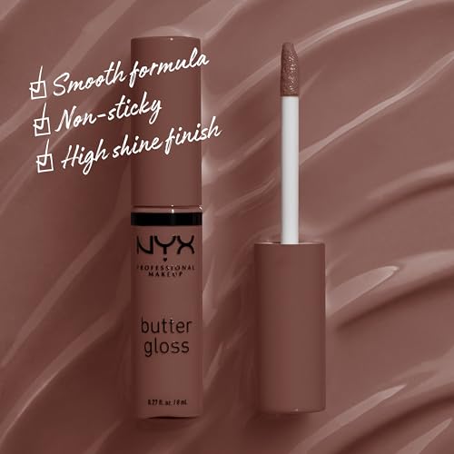 Nyx Professional Makeup Butter Lip Gloss, Sheer Finish - Ginger Snap, 8ml - Image 2