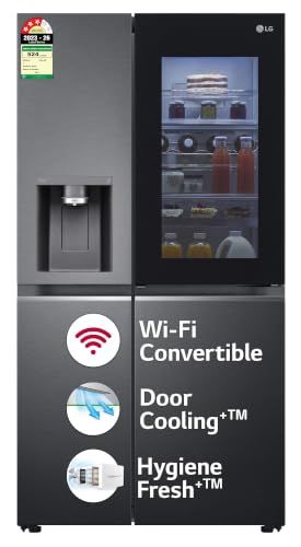 LG 630 L, 3 Star, Frost-Free, Inverter, Wi-Fi Convertible, InstaV...