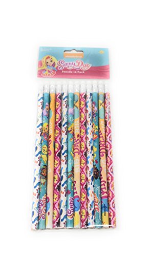 Nickelodeon Sunny Day Pencils 12 Pack