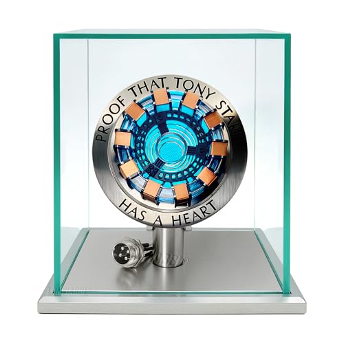 Lonyiabbi Luz LED ARC Reactor, Vitrina Coleccionable de Ciencia Ficción
