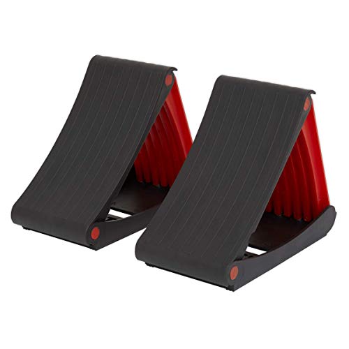 Cales de roue pliables et compactes Sealey WCF01 haute visibilité - 2