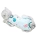 Mummumi Cat Recovery Suit for Abdominal Wounds or Skin Diseases Cat After Surgery Recovery Suit with Legs Cat Clothes for Cats Kitten (S:Green)