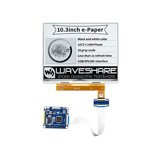 10.3�C���` 1872X1404 �d�q�y�[�p�[ ���W���[�� E-ink E-Paper �f�B�X�v���C �X�^�[�^�[�L�b�g for ���Y�x���[�p�C�[�� RPI Raspberry Pi Zero 2 W WH 2W 3 3B Plus 4 Model B 4