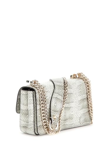 Image of Guess Women's Silver Textured Sling Bag| Ladies Purse Handbags | Gift For Ladies