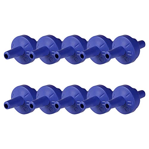 WANGCL 10 Stück Aquarium Luftpumpe Rückschlagventil Aquarium Zubehör Fisch Tank One Way Rückschlagventil