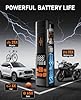 Aneson Tire Inflator Portable Air Compressor, 150PSI Air Pump for Car Tires, LED Light & Auto Shutoff, Cordless Electric Bike Tire Pump with Digital Pressure Gauge for Car, Motorcycle, Bicycle, Ball #4