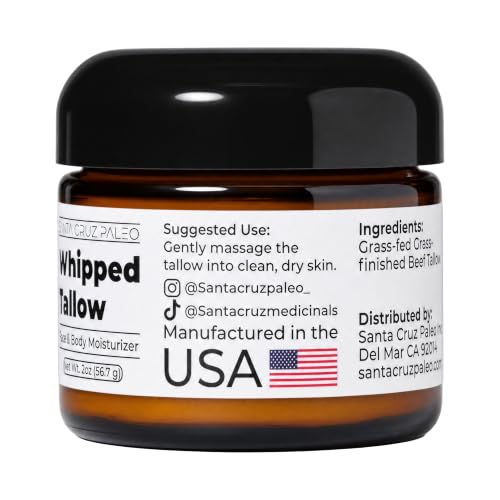 Santa Cruz Paleo Whipped Tallow Face & Body Moisturizer (2oz Pack of 1) image 5