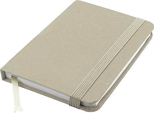 Kangaro Notatnik Kraft A6 96 arkuszy, 70 g, w linie z gumową taśmą i taśmą do rysowania, K-5525