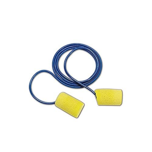 E-A-R by 3M 10080529110012 3M Ear 311-1101 Classic - Tapones de espuma desechables con cable regular, azul, talla única (paquete de 200)