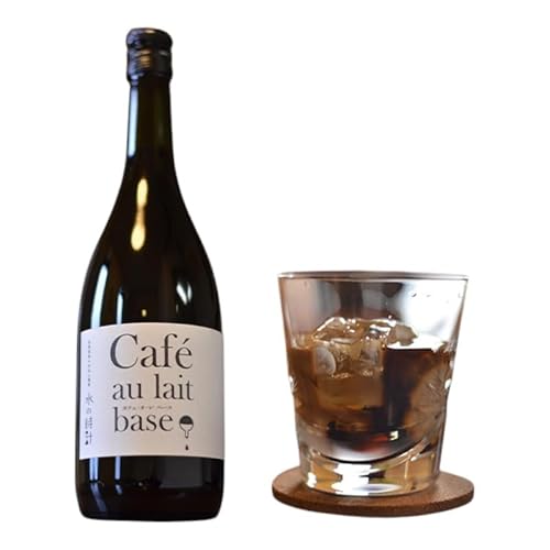 「水の時計」カフェ・オ・レベース 720ml×1本/自家焙煎 カフェオレ コーヒー/北山物産「水の時計」/富山県 黒部市 飲料類 名水 伝統製法 芳醇 香り お菓子 カクテル