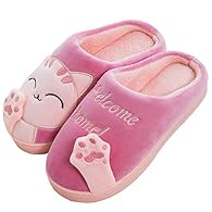 Outer Material: Cotton. Suitable for bedroom living room reading room at home or office use in winter spring autumn. Inner Material: Cotton. Warm, comfortable soft touch, treat your feet and keep your feet warm. Closure: Slip-On.Non-skid soles. High-...
