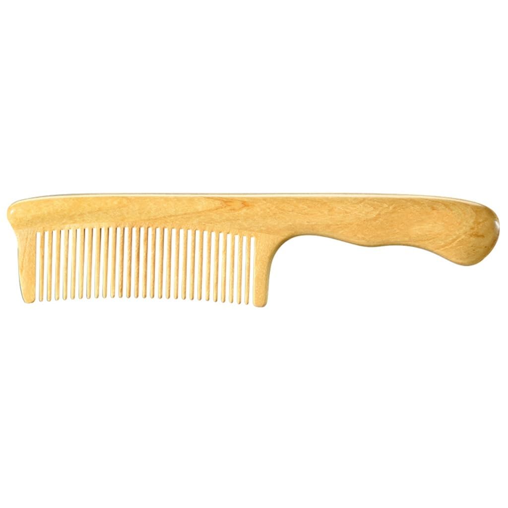 Peruka Grzebień Solid Wood Long Hair Comb With Handle, Fine Tooth Comb, Hair Styling Comb, Suitable for Curly Hair, Short Hair, Wet Hair, Etc. Duże grzebienie do włosów