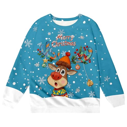 Generisch Festlicher Kinderpullover mit Rentier Druck weicher...