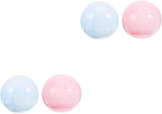 LIOOBO 4 Peças Bola Física Bola De Gravidez Bola Barra Núcleo Bola Bola De Estabilidade Bola Suíça Pequenas Bolas De Treino Mini Bola De Exercício Mini Bola Dobradora Suprimentos De Ioga