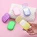 10 Boxes Paper Soap, Disposable Scented Soap Sheets, Portable Mini Sheets for Hand Washing, Slide Foaming Paper for Travel Camping Hiking