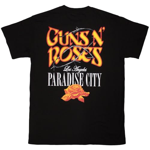 T Shirt Guns N' Roses Paradise City XXL pour vos concerts