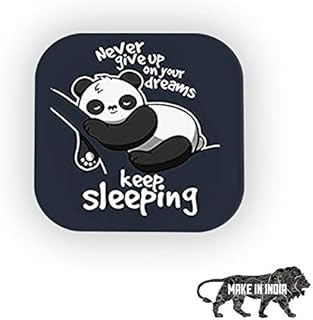 Tcredible 360 ° Rotation Mobile Compatible Holder Grip unskretchable Super hd Matte Finished Cell Phone Finger Stand | Expanding Square Mobile Stand Grips for Smartphones (Sleeping Panda)-picture-25