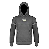TIGER MOTO Motorcycle Armored Hoodie for Men & Women, CE-Approved Powersports protective jackets For Street Riding, Lightweight Long Sleeve Hoodies, Premium Gift For Bikers, US, Alpha, Small, Grey