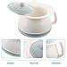 EXAOMBLE Portable Urine Storage Pot with Lid and Handle, Plastic Adult Bedpan for Home Use, Night Spittoon Suitable and Elderly Patients