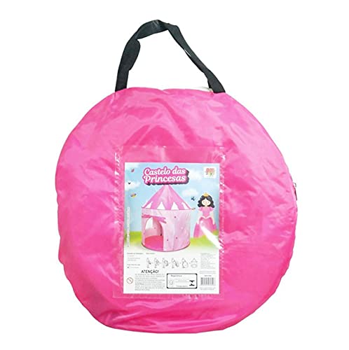 BARRACA INFANTIL DOBRÁVEL TENDA CASTELO DAS PRINCESAS CABANA BH STORE