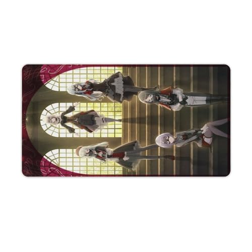 アヴェムジカ 三角初華 若葉睦 八幡海鈴 祐天寺 豊川祥子 マウスパッド 大型 ゲーミング 滑り止め 防水 デスクマット 超大型 デスクパット パソコンマット ゲーミ 可愛い 大判 装飾 マウス対応 耐久性 滑り止め おしゃれ 大きいサイズ プレゼント 贈