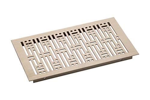 Nixnine Aluminium Ventilation Jali & Kitchen Jali Ventilator Grill (S.S Finis, 125mm X 228mm x 2mm) (5x9 Inch) Pack of 1 (B0CWCYBNC1) Amazon Price History, Amazon Price Tracker