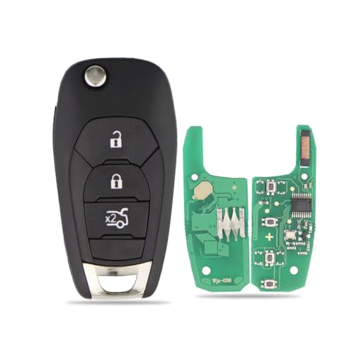 433MHZ ID46 PCF7941E Flip Remote Car Key per Chevrolet Colorado Cruze Malibu Trailblazer Tracker Onix RS chiavi Fob