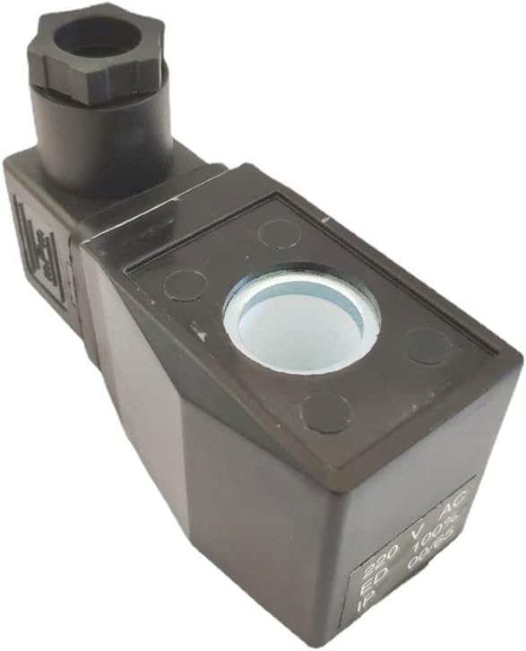 2pcs All Copper Coil Square Plastic encapsulated Coil 2W Water Valve Solenoid Valve Coil AB410 Inner Hole 16 Height 40